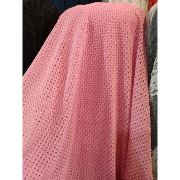 bahan/kain jala kaos