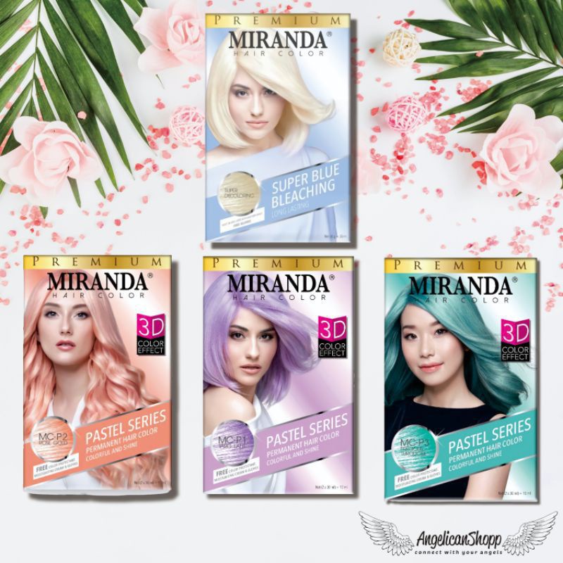 Miranda Pastel Color Pewarna rambut permanent