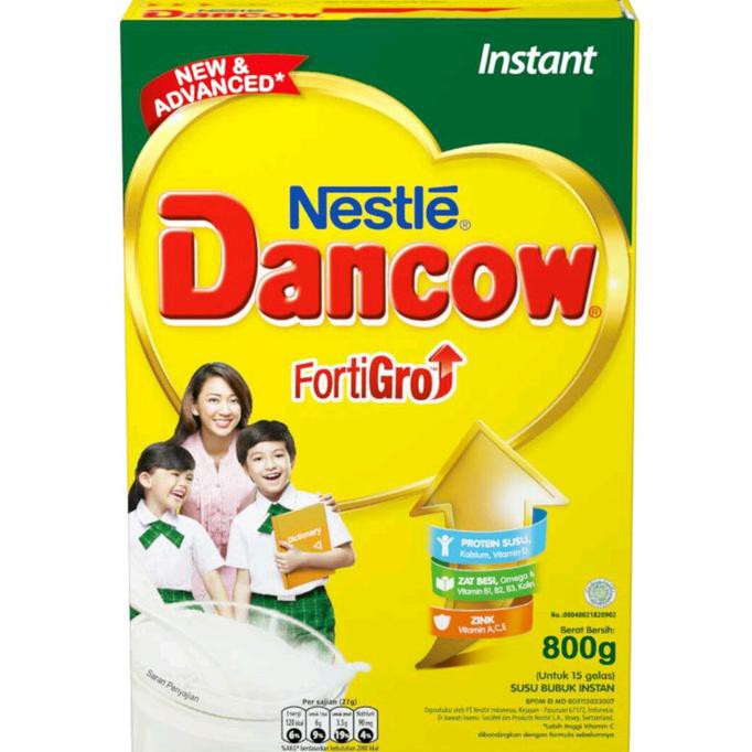 

[[BISA COD]] DANCOW INSTANT FORTIGRO 800gr - Instant KD BIG SALE Kode 1100