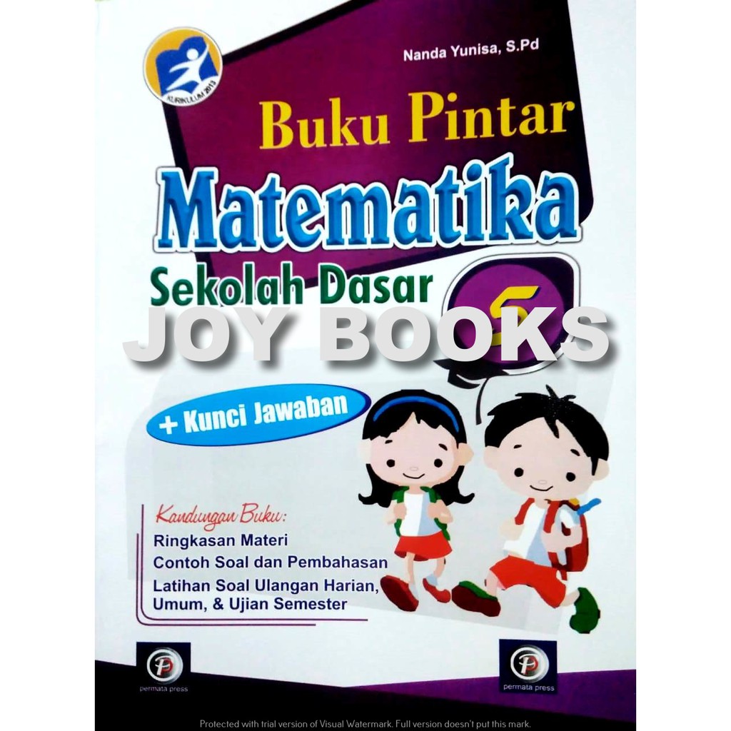 Buku Pintar Matematika Permata Press Sd Kelas 1 2 3 4 5 6 Soal