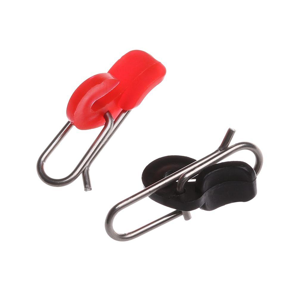 Lanfy Aksesoris Memancing Kail Pancing Stainless Steel Hitam/Merah Hook Decoupling Board Release