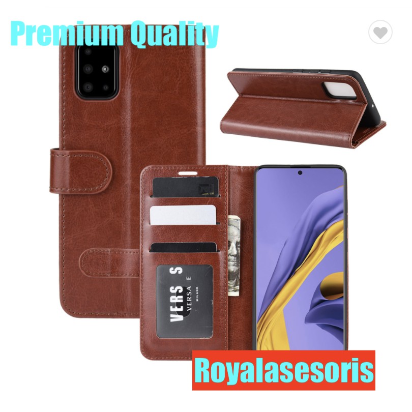 Wallet case / leather case Samsung galaxy A71 | Shopee