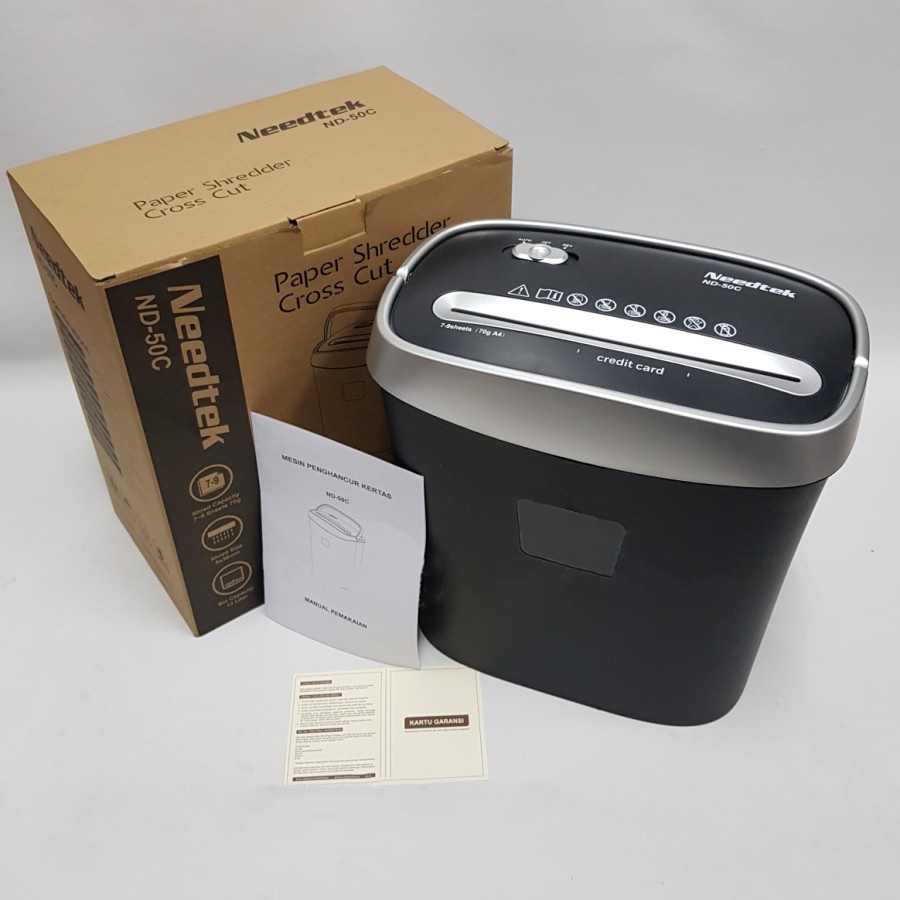 Paper Shredder Penghancur Kertas CC - Needtek ND-50C / ND50C / ND50