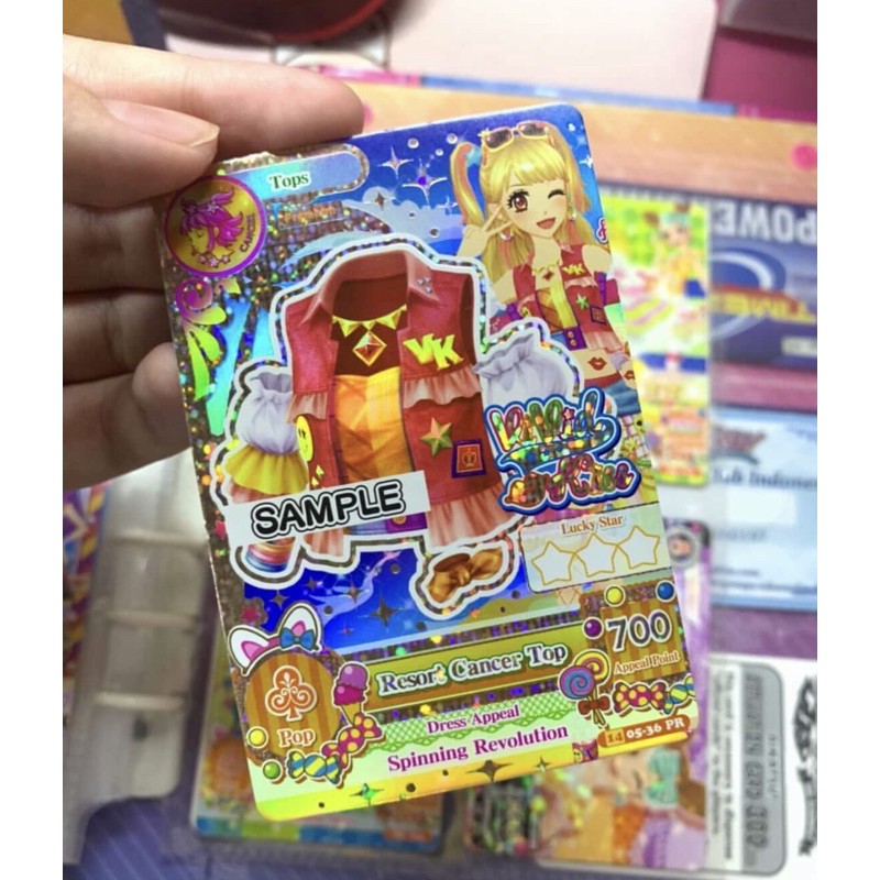 [PESENAN] Kartu Aikatsu Sample Card S2V5