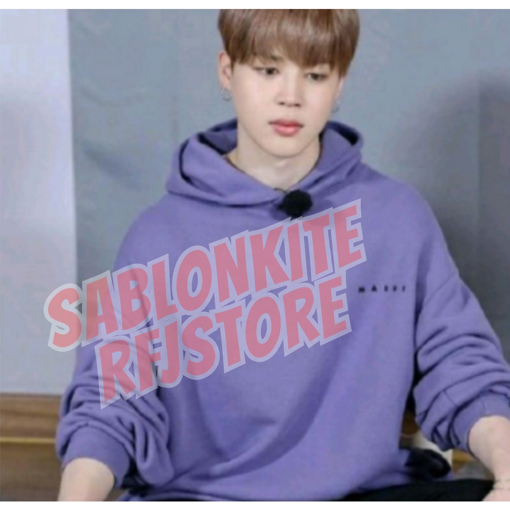 MURAH!!! HOODIE KPOP JIMIN ADA 5 WARNA FLOWER BUNGA SK1025 UNISEX