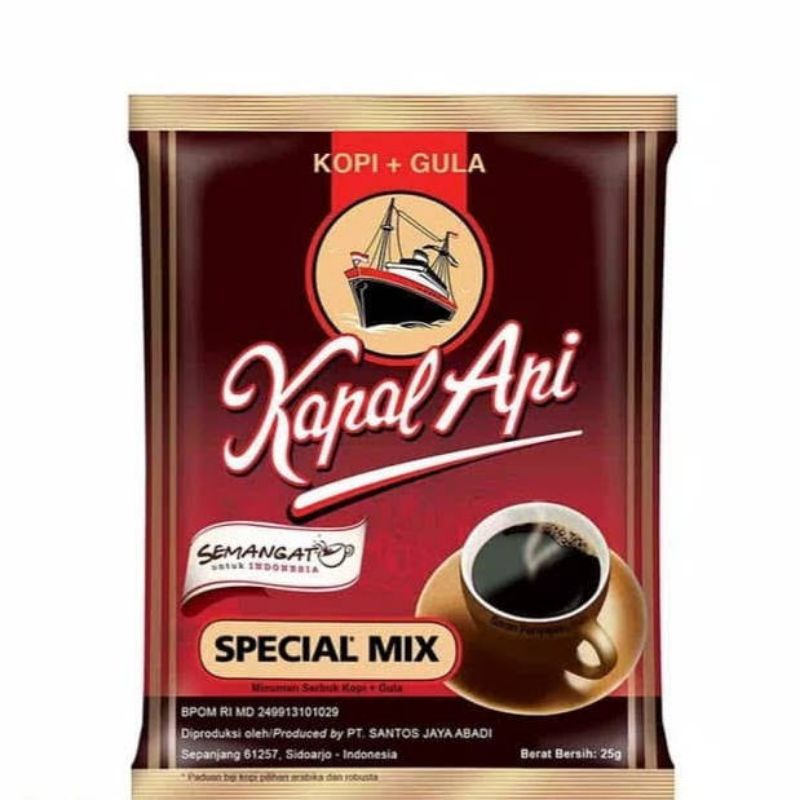 

promo kopi kapal api special mix 25 gram khusus live streaming harga Rp 500