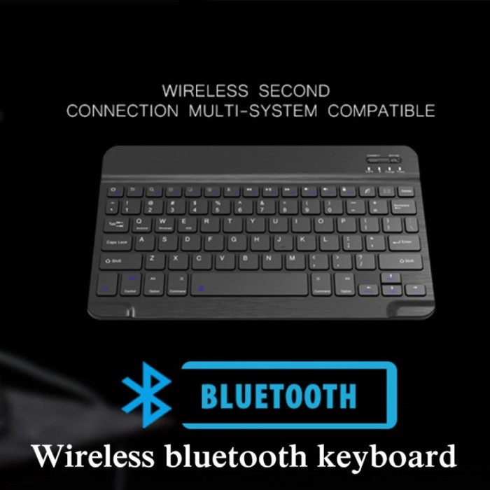 Wireless Keyboard Bluetooth For ipad android phone tablet laptop 10in