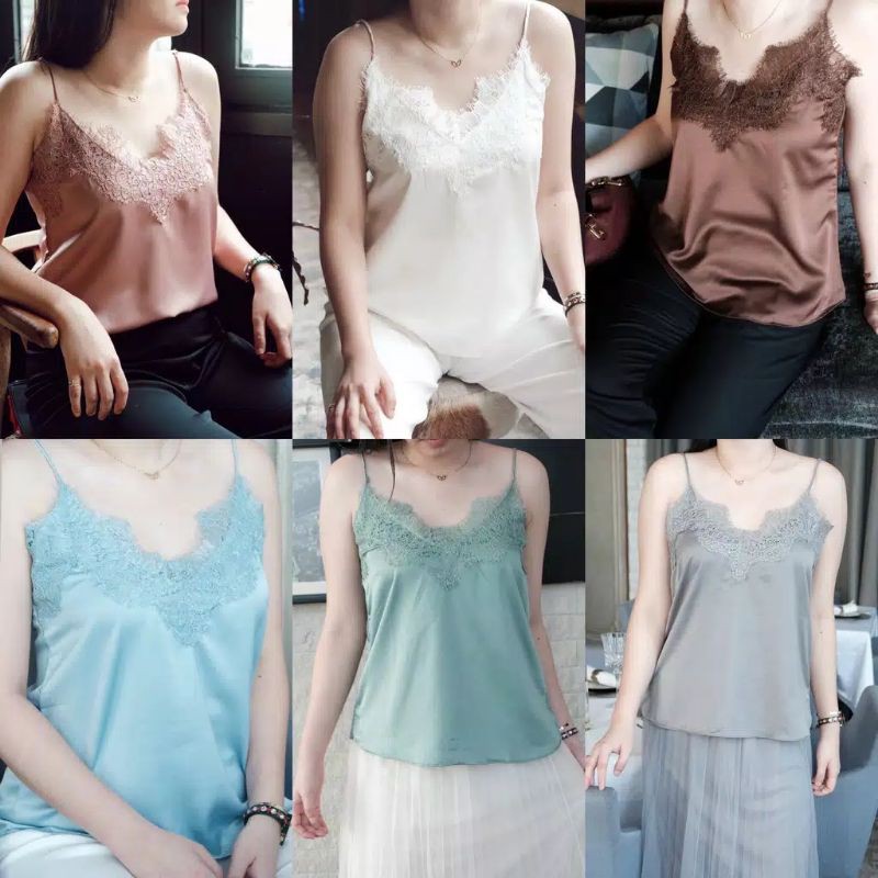 Pluffys Choice Kyra Lace Glitter Tanktop XL Bigsize Jumbo