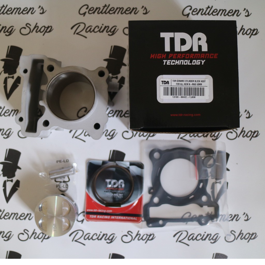 Blok Bore Up Yamaha Vixion R 63mm-TDR Racing Ceramic Nicasil kit 185cc