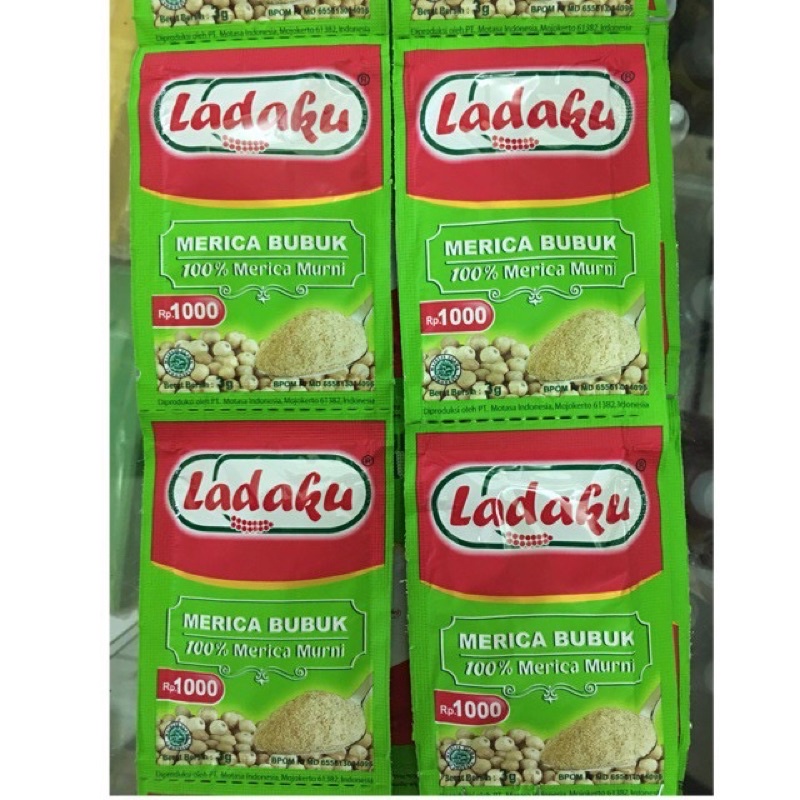 

Merica Bubuk Ladaku Sachet Satuan