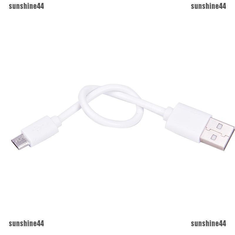 Sun44 Kabel Charger Lightning Mini Pendek 22cm 8Pin USB Untuk iPhone 5s 5c 6 6s SE 7