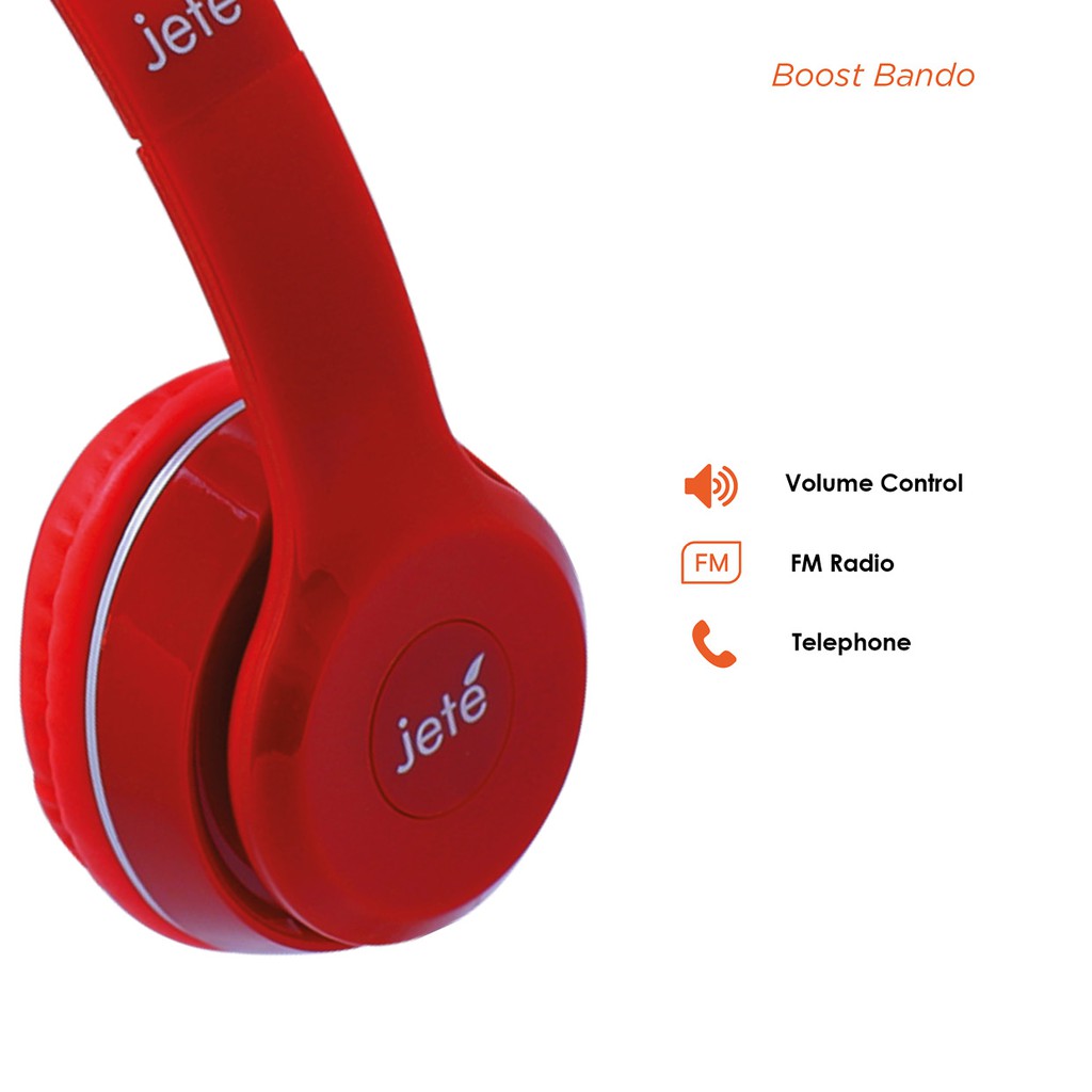 Headset Headphone JETE Boost - Garansi 2 Tahun