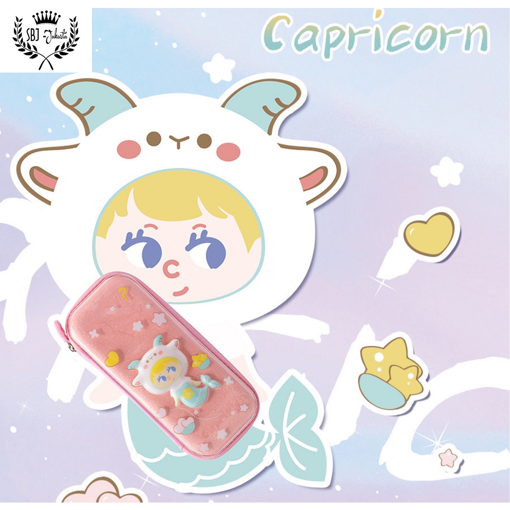 Tempat pensil Kotak pensil 3D Hardcase Zodiac Style