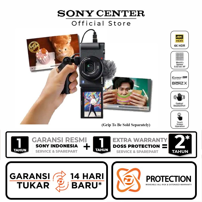 SONY ZV-1 Digital Compact Camera / Sony ZV1 Vlogging Camera 4K Video-6