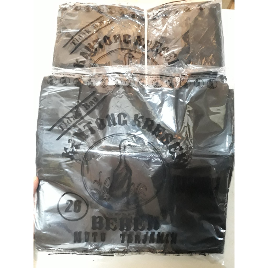 [BEBEK] Kantong Kresek Hitam No 26