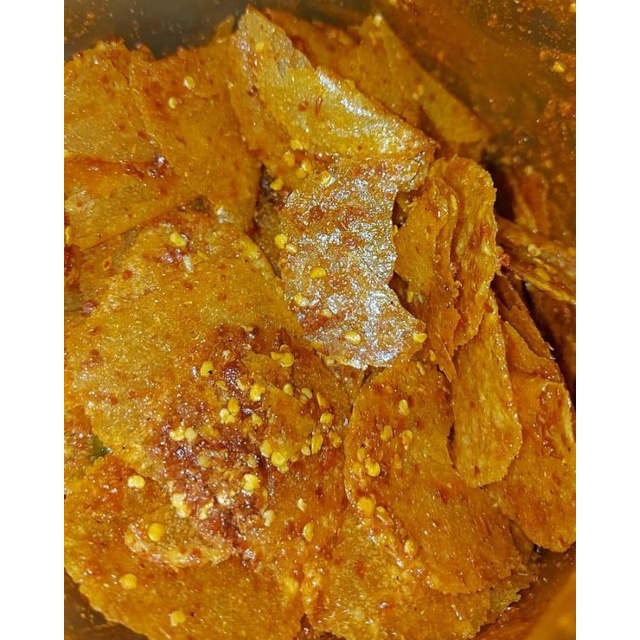 

KRIPIK KACA PEDAS DAUN JERUK
