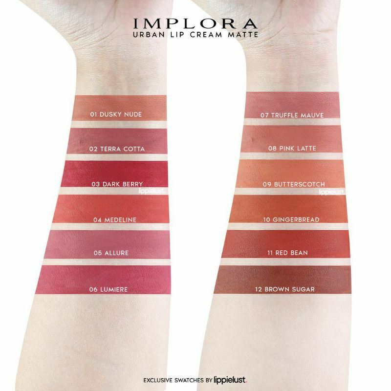 IMPLORA Urban Lip Cream Matte Original BPOM - Lipcream Bandung