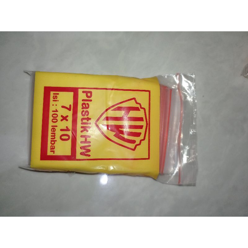 

Plastik Klip HW 7x10 isi 100lembar