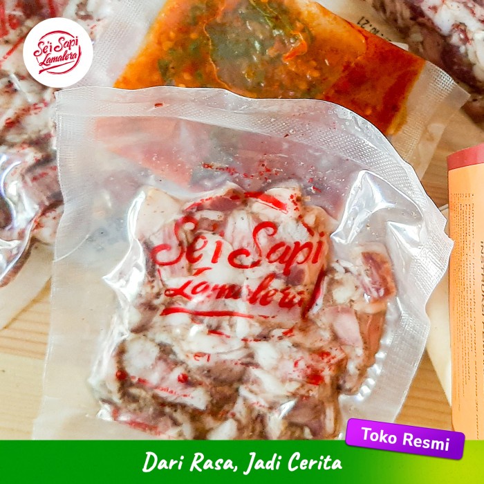 

Sei Sapi 100gr slice - BARU