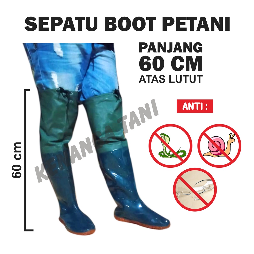 SEPATU BOOT PETANI SAWAH MANCING BERBURU TERNAK