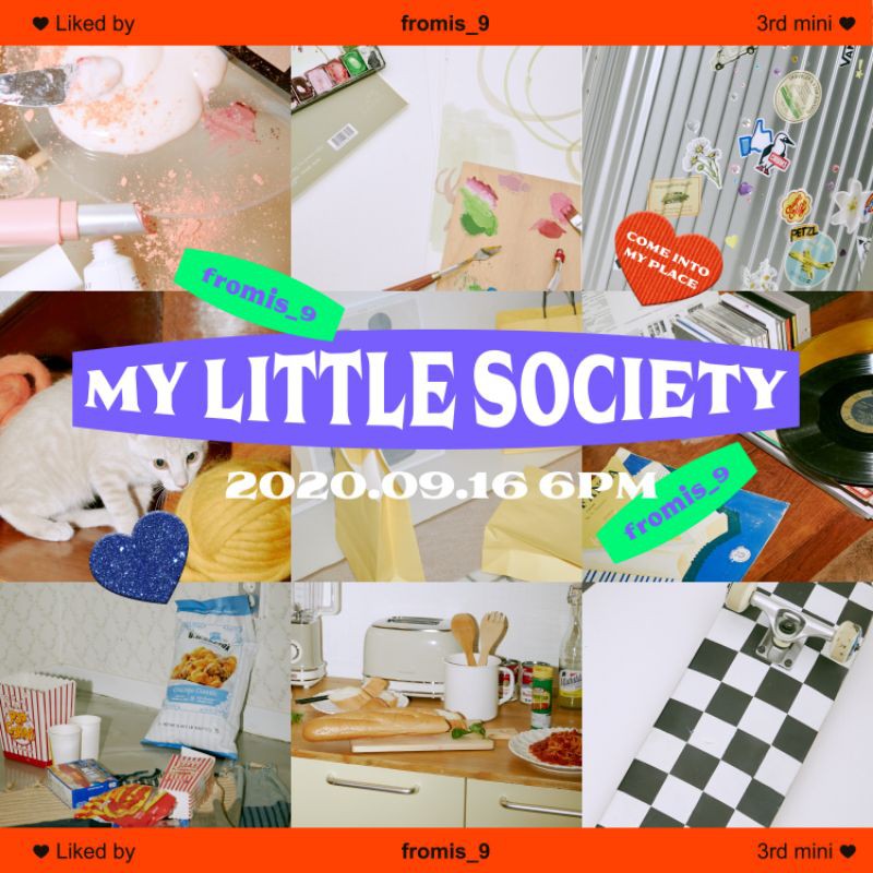 [READY STOCK MY ACCOUNT VER] fromis_9 my little society 3rd mini album kihno