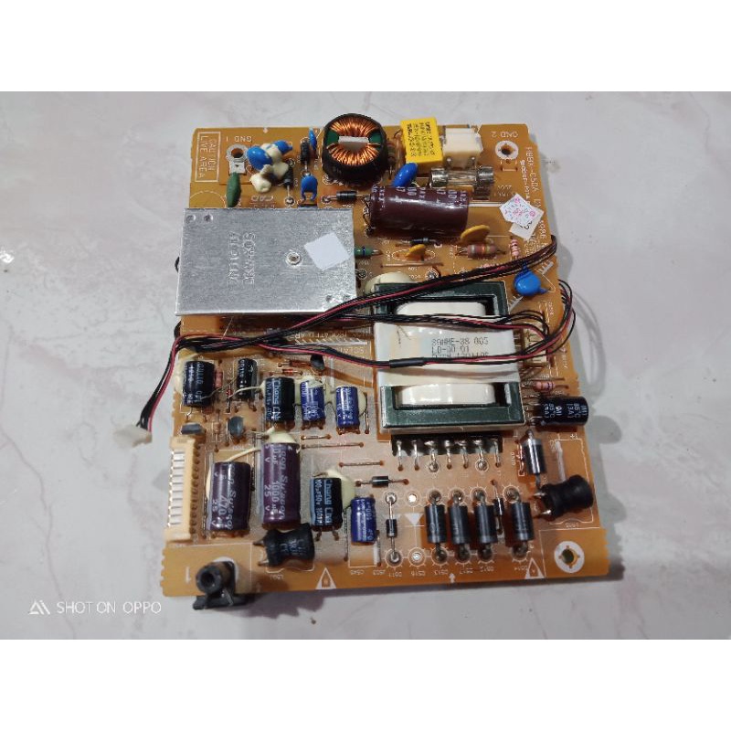 PSU Power Supply regulator PLD 24T600 - 24T600W - 24T605 - 24T605W Modul PSU TV Polytron Original