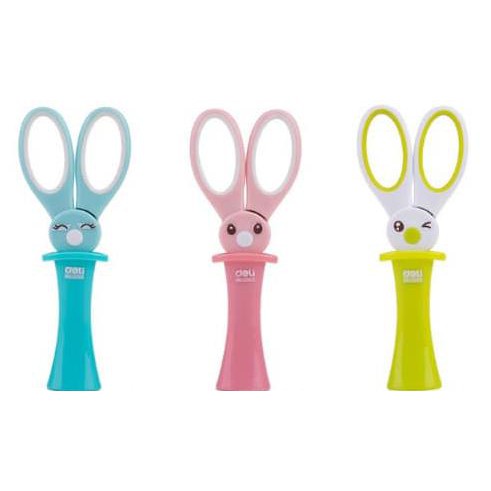 

Obral Gunting Kertas Kartun Kelinci Bunny Safety Children'S Scissors Sgk001 - Biru