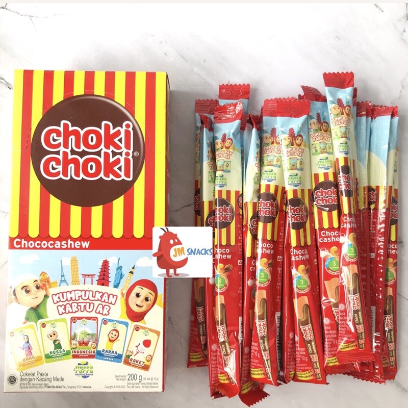 

[PROMO!!] Choki-Choki Chococashew 11gr SATUAN - coklat choki enak nikmat diskon termurah