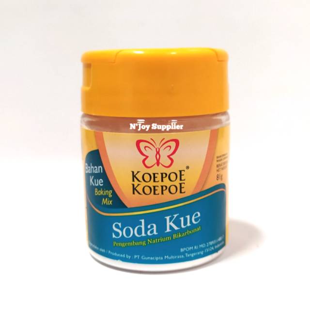 

Soda Kue Koepoe Kupu 81 Gr / Pengembang Kue