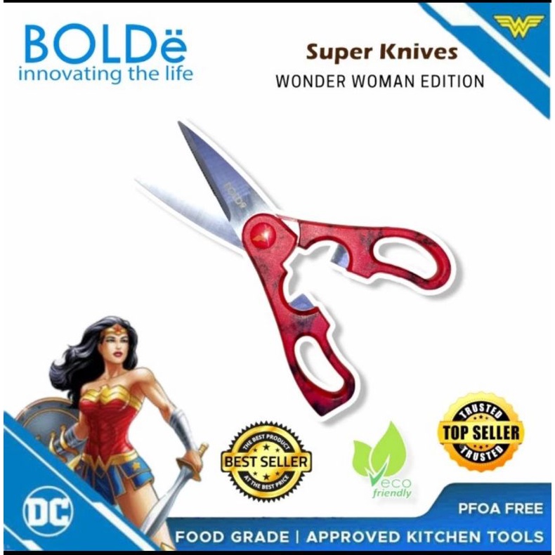 

Gunting BOLDE Wonder Woman Serbaguna Stainless