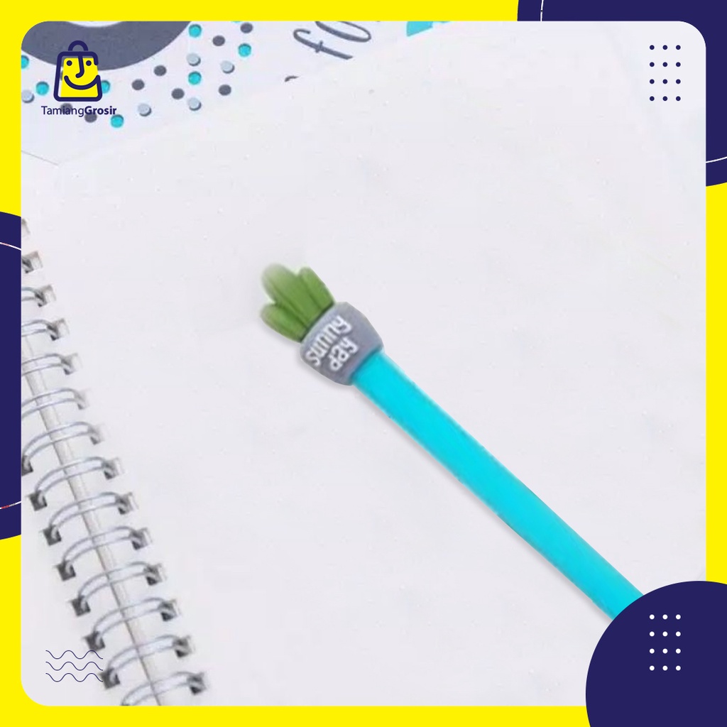 

Pulpen Cair Kaktus / Pena Kaktus / Bolpen Cair / Perlengkapan Sekolah / Stationary / Biru