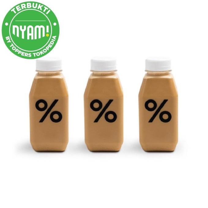 

% Arabica Spanish Latte 3x Bottle (330ml) -Diskon Besar