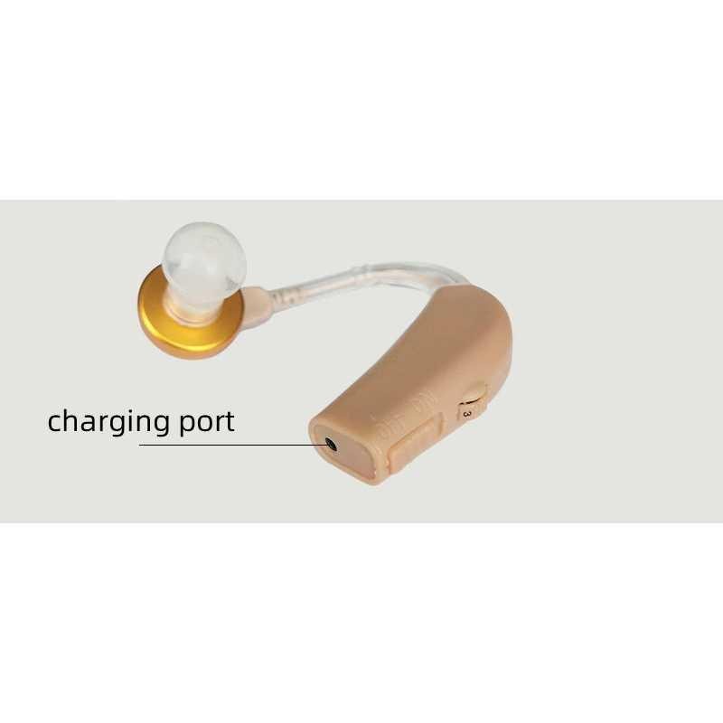 Alat Bantu Dengar In Ear Hearing Aid with Charging Station - JZ-1088F2