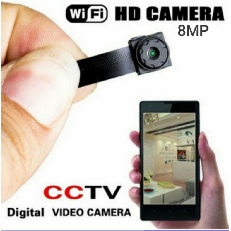 CAMERA SPY MINI CAMERA PENGINTAI TERSEMBUNYI 8MP FULL HD
