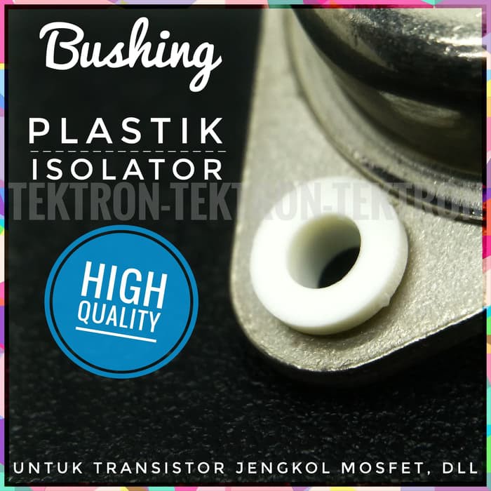 Bushing Plastik Isolator u. jengkol to220 pendingin heatsink