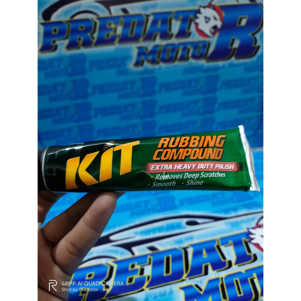 PALING SERING DI PAKAI TUKANG POLES KIT RUBBING COMPOUND TUBE 60GR PENGHILANG LECET GORES BODY KENDARAAN