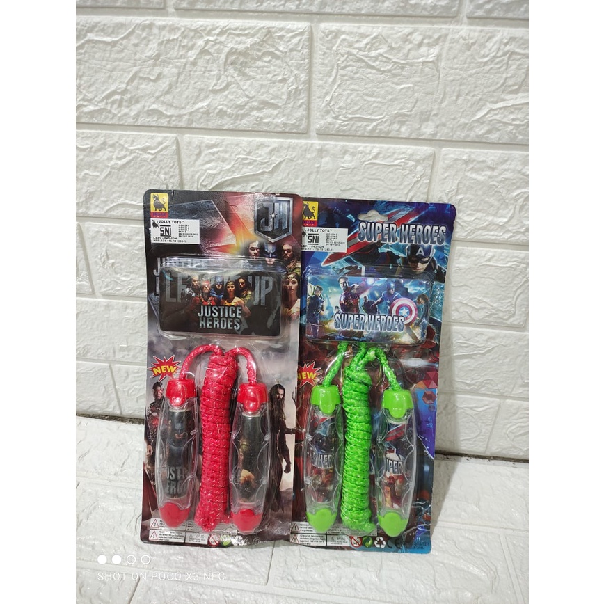 MAINAN ANAK LOMPAT TALI / SKIPPING ROPE JUMP ROPE ANAK X9688Q