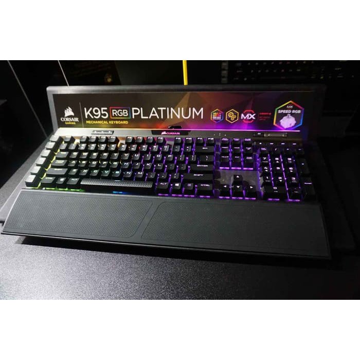 Corsair Vengeance K95 Rgb Platinum Cherry Mx Brown Rgb Ch 9127012 Na Shopee Indonesia