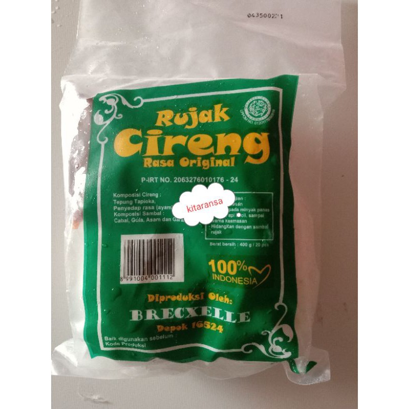 Rujak Cireng ISI 20pcs Cireng Crispy/Cireng Brecxelle