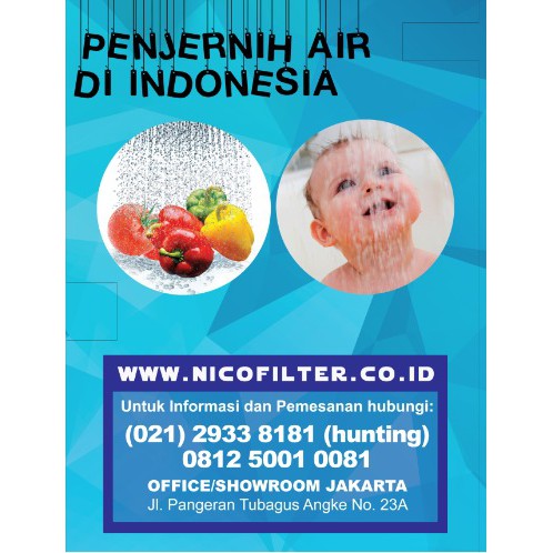 Kaporit Tablet Filter Air Penyaring Air Penjernih Air Nico