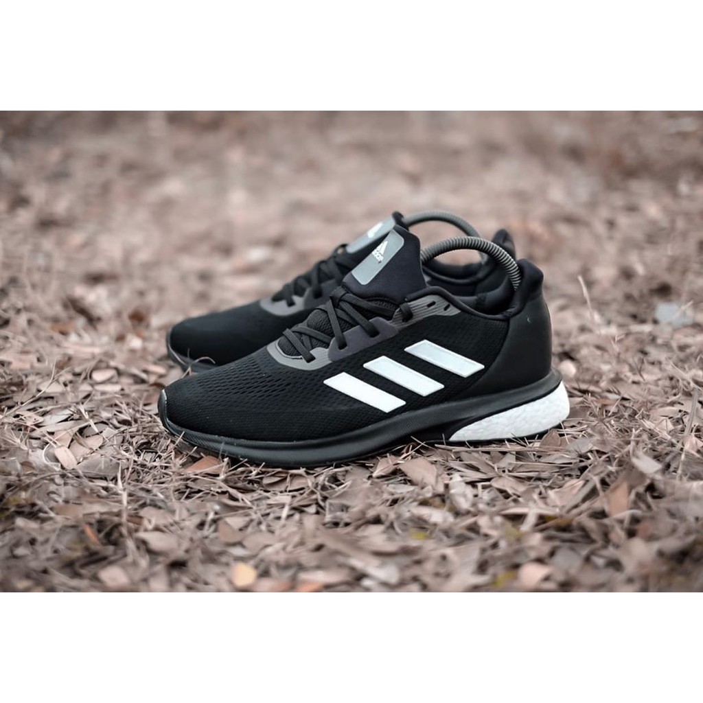Sepatu Original Adidas Boost Astrarun Black White