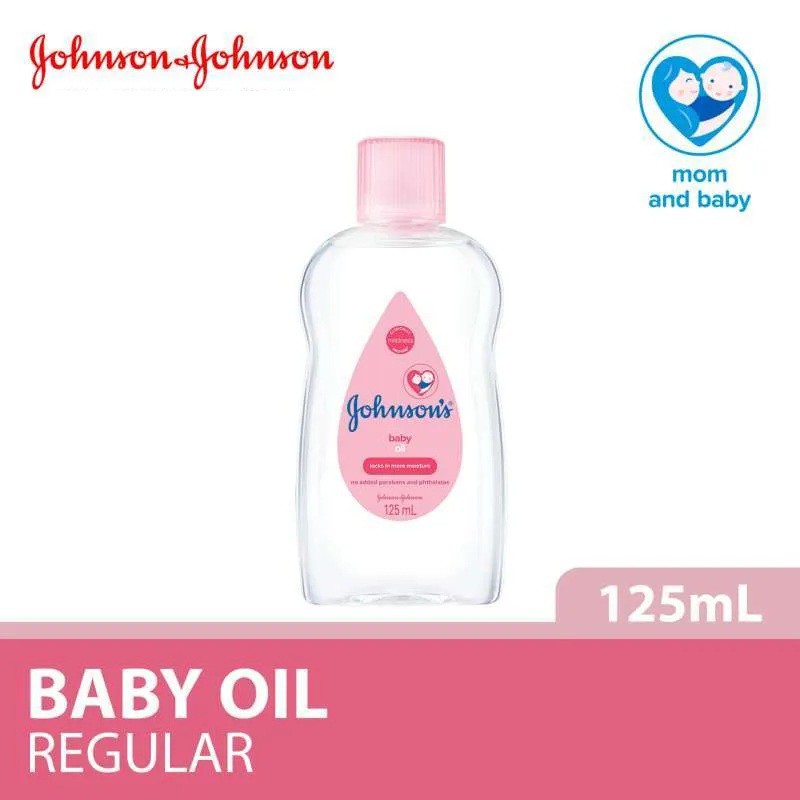 Johnson's Baby Oil 125 ml - Johnson Baby Oil 125 ml