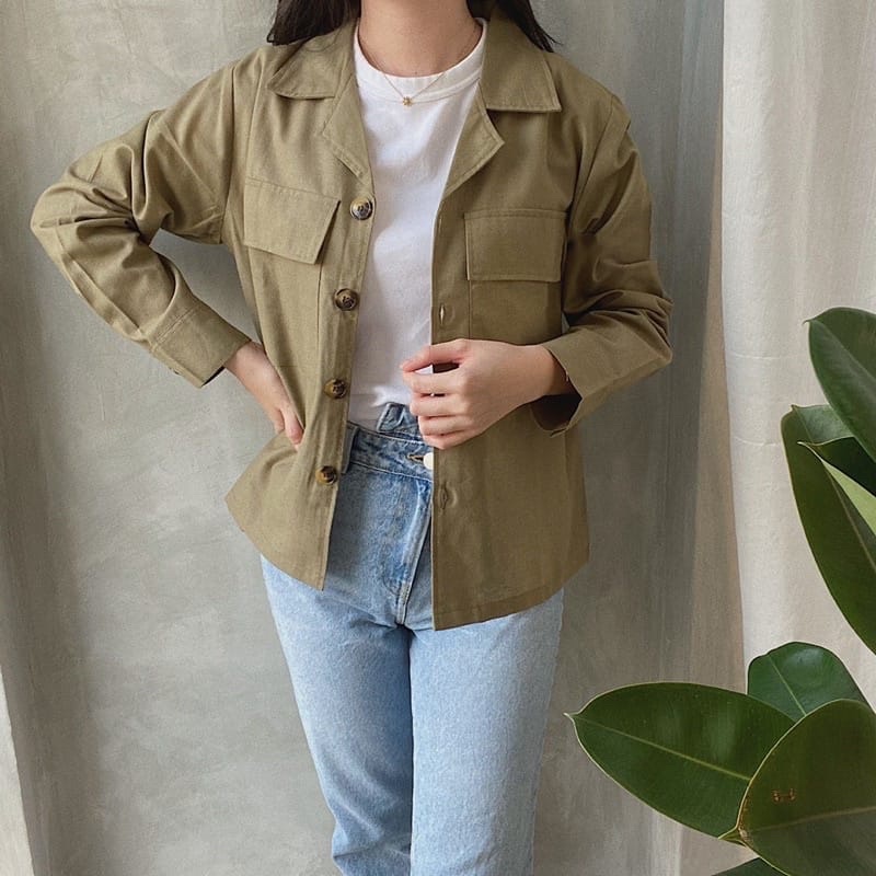 (MGA) KEMEJA OVERSIZE LINEN GORENA DAILY OUTER BUSUI LINEN