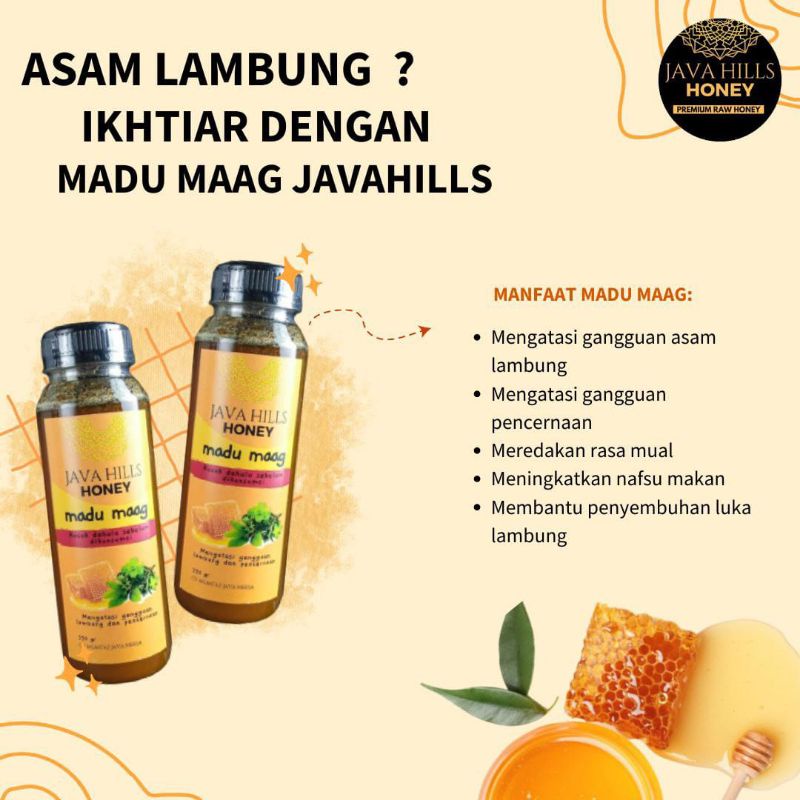 

MADU MAAGH JAVAHILLS 100% Madu Murni