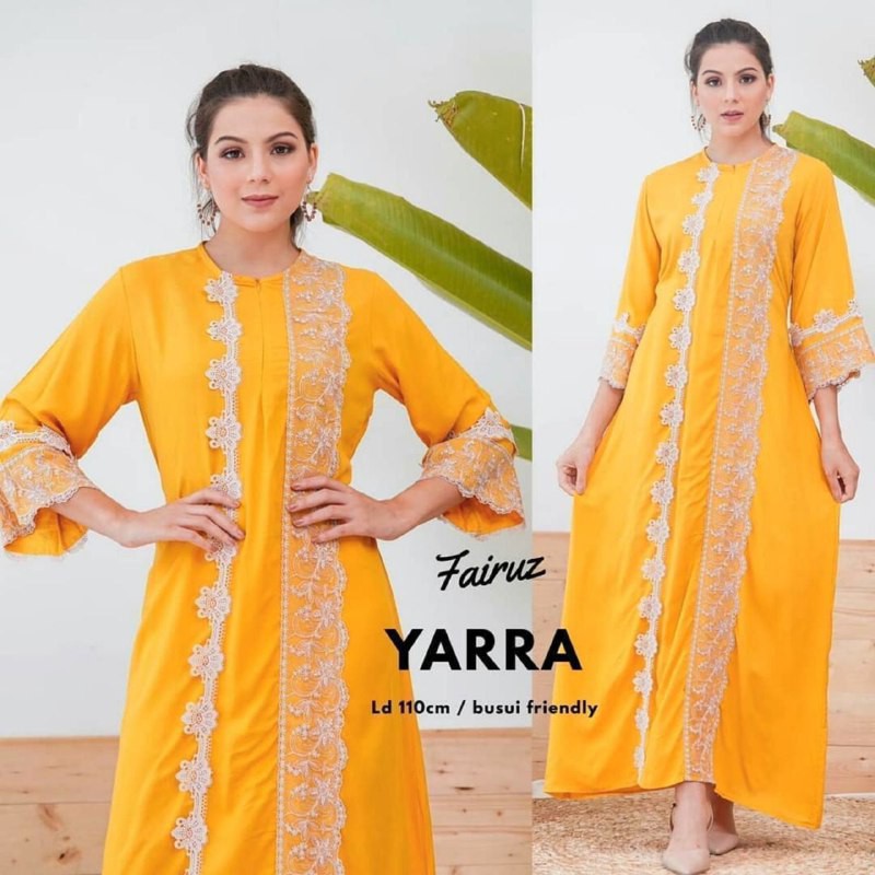 DRESS DASTER ARAB DLUSIA LENGAN PANJANG