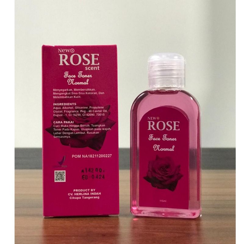 Toner New Rose Scent 115ml - Face Toner Normal