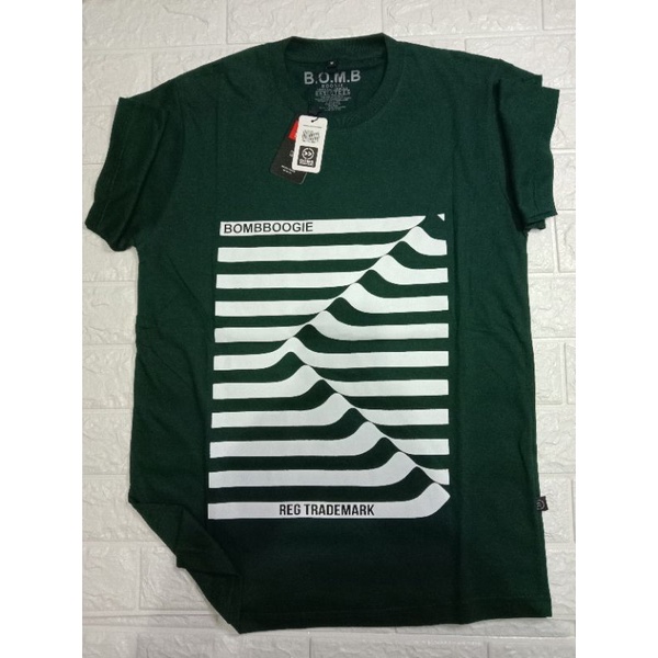 kaos BOMBOOGIE pakaian pria original model mewah kualitas bintang