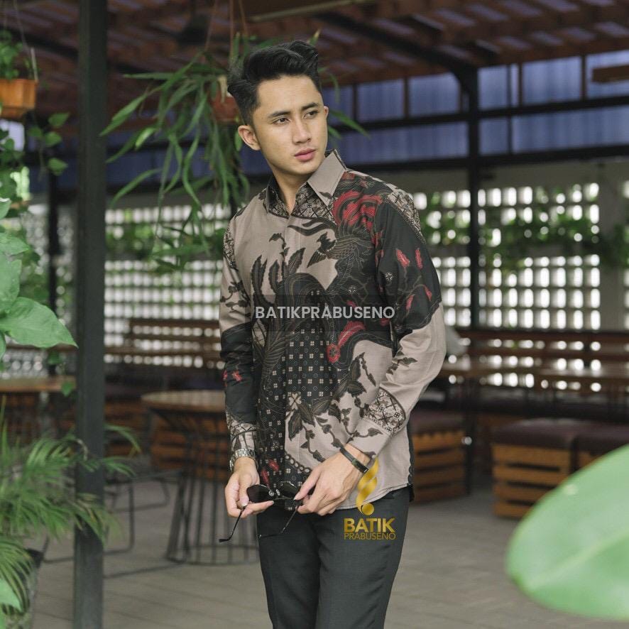 Hem  Kemeja Baju Batik Pria Cowok Laki Laki Slimfit Full Lapis Furing Lengan Panjang Lengan Pendek Original Asli Batik Jumanta Solo Laweyan Size S M L Xl XXL 122