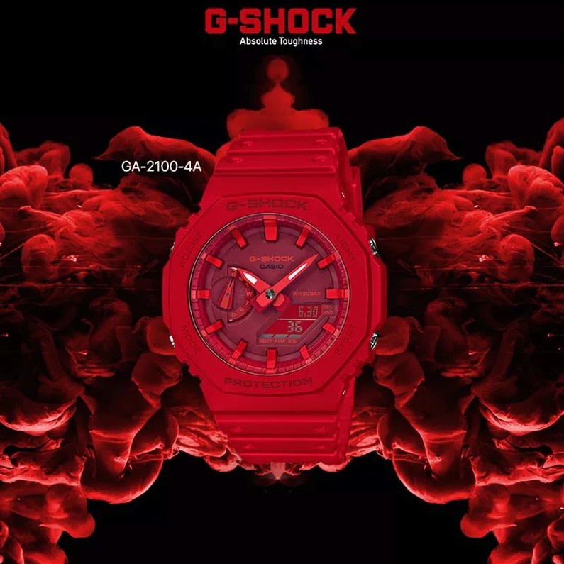 Jam Tangan Pria G Shock ANALOG-DIGITAL SERI GA-2100 GA-2100-4A PRIA WANITA SPORT WATCH