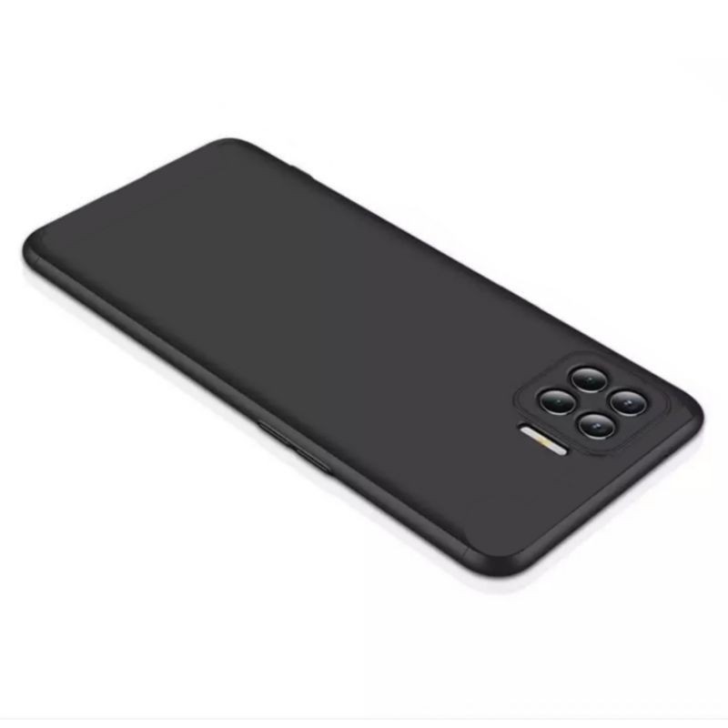 Oppo Reno 4F Softcase Premium Matte Protect Camera Soft Case Black